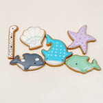 海のアイシングクッキーセット