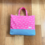 ピンクリボンⅢ🎀★大きめレッスンバック