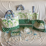 【P様オーダー品】入園入学セット他★かえるちゃんくまパンダテディベア