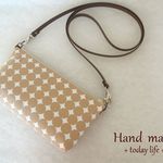 ：：軽くて身軽なシンプルポシェット：：北欧テイスト♪