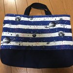 宇宙柄 手提げバッグ　レッスンバッグ　入学　入園　男の子　入学　入園