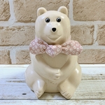 しろくま貯金箱♡蝶ネクタイ①