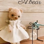 𖡼.𖤣𖥧⚘  テディベア　𖡼.𖤣𖥧⚘ A.bear ぬいぐるみ