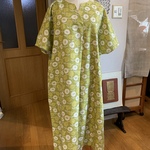 【NEW】綿の長めワンピース