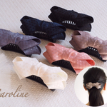 【再入荷】フェミニン柄♡アーチ型クリップ