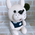 お座り　フレンチブルドッグ　ぬいぐるみ