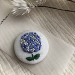 SALE！紫陽花 ブローチorヘアゴム   