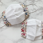 一枚仕立てのマスクカバー