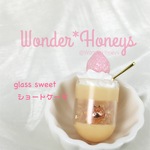 glass sweet🍰🍴ショートケーキ❄໒꒱*ペンダントorバッグチャーム