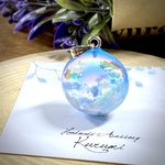 【再販】半球の雲レジン   虹の空 小さめ