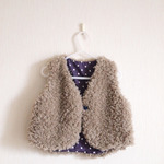kids ●●●●far far vest●●●●100-110 　cafe aulet