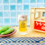 BEAR★BEERくまビール【観賞用/ピアス/イヤリング】