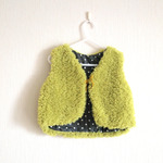 kids ●●●●far far vest●●●●100-110 　kiwi