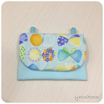 ☆new☆移動ポケット＊ポシェット＊リボンちょうちょ青