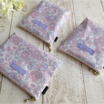 【u様オーダー品】リバティ＊マチつきポーチ＊ベッツィ（Betsy）ユニコーン   
