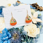 ゆらゆら♡ビタミンおにぎり🍙オレンジ🧡‪❥❥ピアス/イヤリング