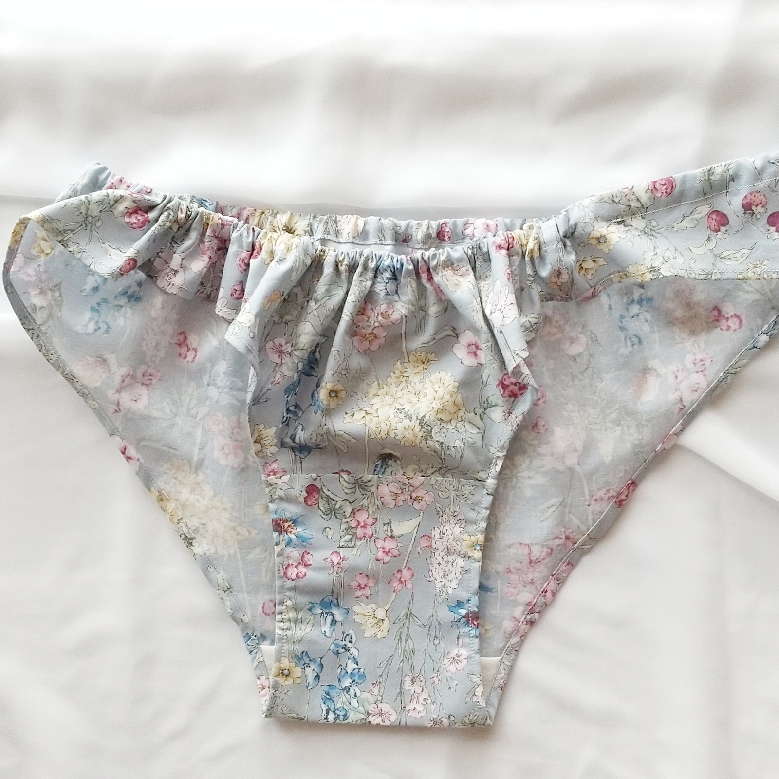 高学年 パンティー パンティー 汚 フンティ グレー 花柄 ふんどしパンツ ふんどしショーツ ふんぱん ふんてぃ - おやすみショーツのふんてぃ | minne 国内最大級のハンドメイド・手作り通販サイト