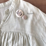 刺繍ブローチ　2個セット