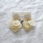 [ベージュ] kusumi×シフォンflower -2way-