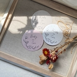 𝐵𝑎𝑏𝑦・𝐾𝑖𝑑𝑠 𝑖𝑛 𝑐𝑎𝑟 ᝢ 𝑏𝑜𝑡𝑎𝑛𝑖𝑐𝑎𝑙 ᝢ カーステッカー【シールorマグネット】11.5cm✖️11.5cm