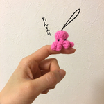 小ぶりタコちゃんキーホルダー