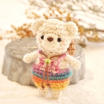 麦わら帽子のミニくまちゃん🧸