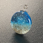 海アートレジンネックレス