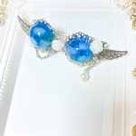 空を翔るシルバーバレッタ