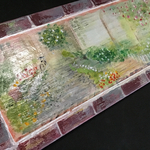 素敵なガーデン通り　ネームプレートにも