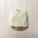 オビツ11サイズ服＊重ね着風タンクトップ