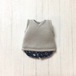 オビツ11サイズ服＊重ね着風タンクトップ