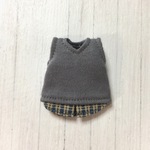 オビツ11サイズ服＊重ね着風タンクトップ