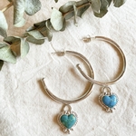 （✖︎イヤリング変更不可）《silver925》2way✴︎hoop earrings❤︎