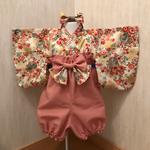 ❤️ハンドメイドベビー袴❤️2wayヘアバンド付き