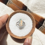15号【サイズ調整不可】《silver925》free form cabochon✴︎opal ring❤︎