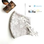 新作 涼 リバティ Patrick Gordon light grayのインナーマスク tiotio PREMIUM 涼 ひんやりM 