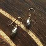 14kgf✳︎ゴールデンパイライト　ピアス