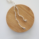 マスクストラップ(クリアフラワー)