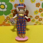 ミルクボーロがおやつちゃん人形　手作り布人形