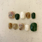 貝殻　ネイルチップ