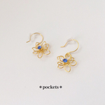 【再販】お花シンプルな控えめピアス/イヤリング