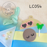 夏を遊べ⭐︎ココア肌の【Lipi  CoCo⭐︎】本革チャームが作れるハンドメイドキット新発売！LC054