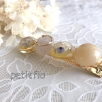 ドーム型flowerヘアクリップ♡