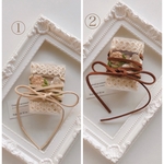〘 再販 〙୨୧⋆*ナチュラル刺繍リボンのヘアアクセサリー୨୧⋆*
