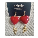 【chimie】USA heart  jewelry/イヤリング・ピアス