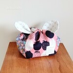北欧柄 お弁当袋♪きゅっとぷち袋♪きんちゃく袋♪ いちご       