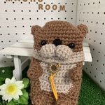 カワウソのオーネスティ君♪スマホポーチ 