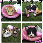 sonaーt様　猫　羊毛フェルトストラップ