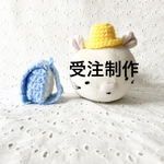 ペット用帽子&ランドセル(水色)