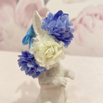 うさぎ♡耳飾り♡ブルー